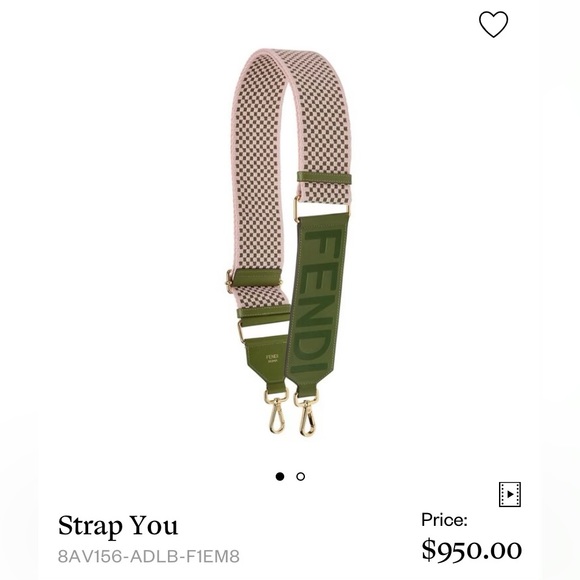 FENDI handbag adjustable strap. Comes with original dustbag and box - Picture 1 of 3